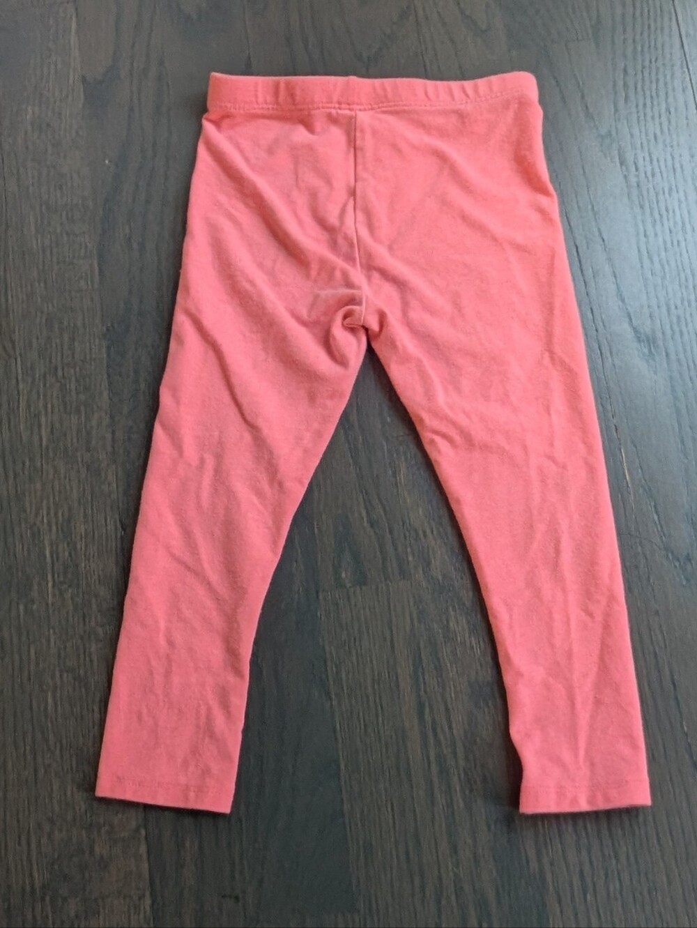 okie dokie Girls Coral Stretch Leggings, 24 Months